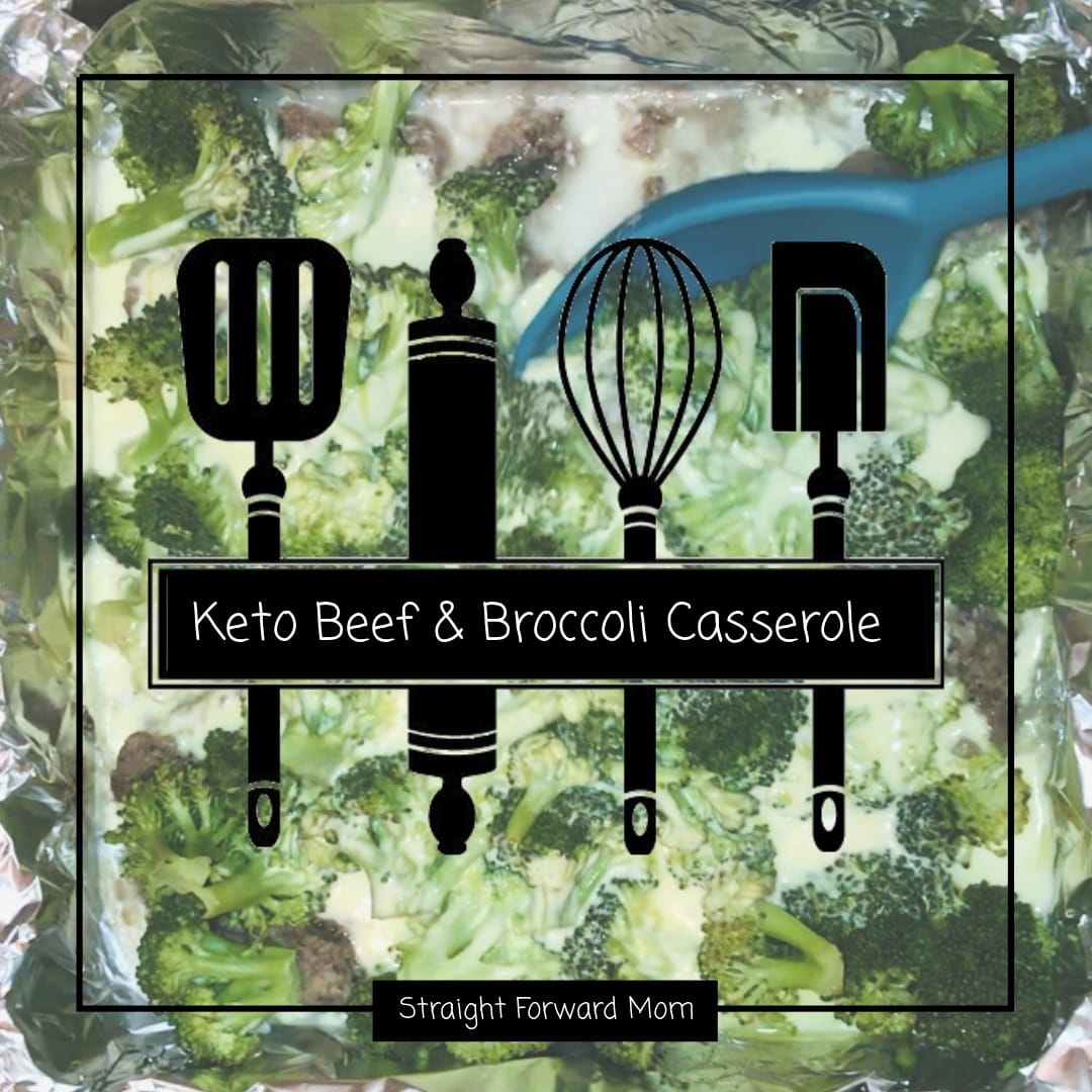Simple Ground Beef & Broccoli Keto Casserole