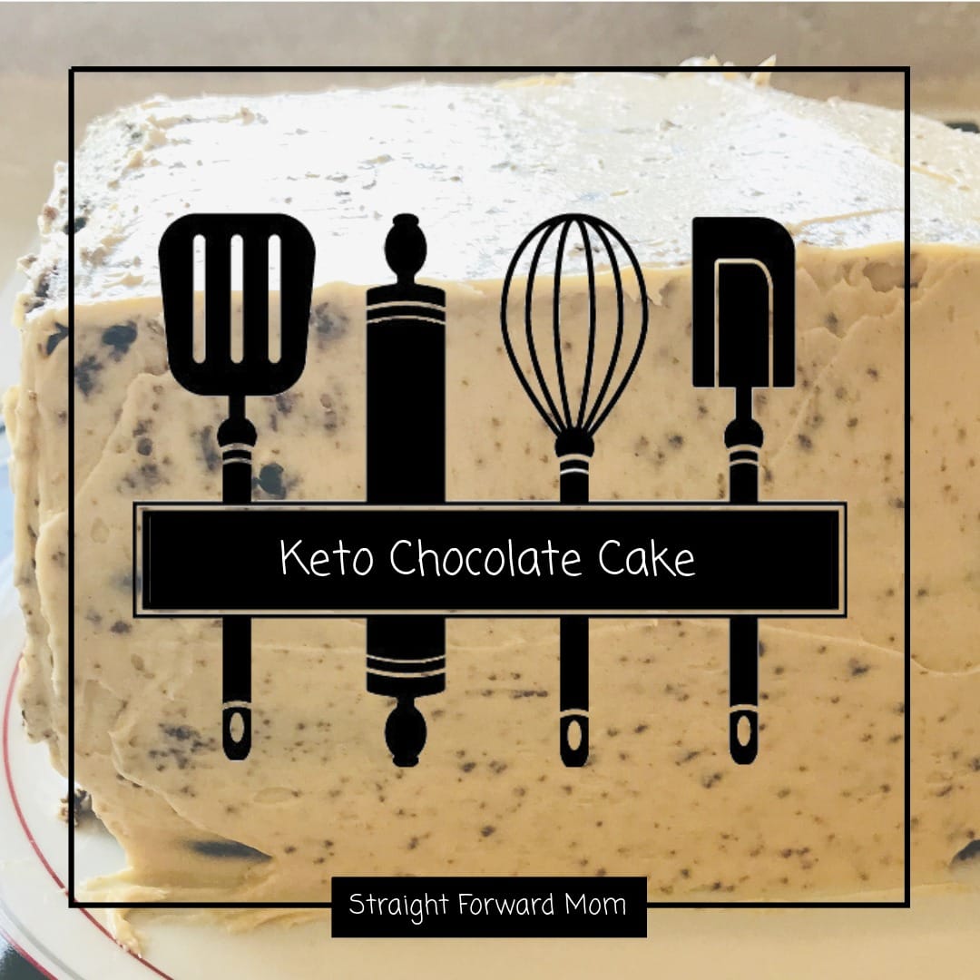 The Best Low Carb Chocolate Cake with Peanut Butter Frosting