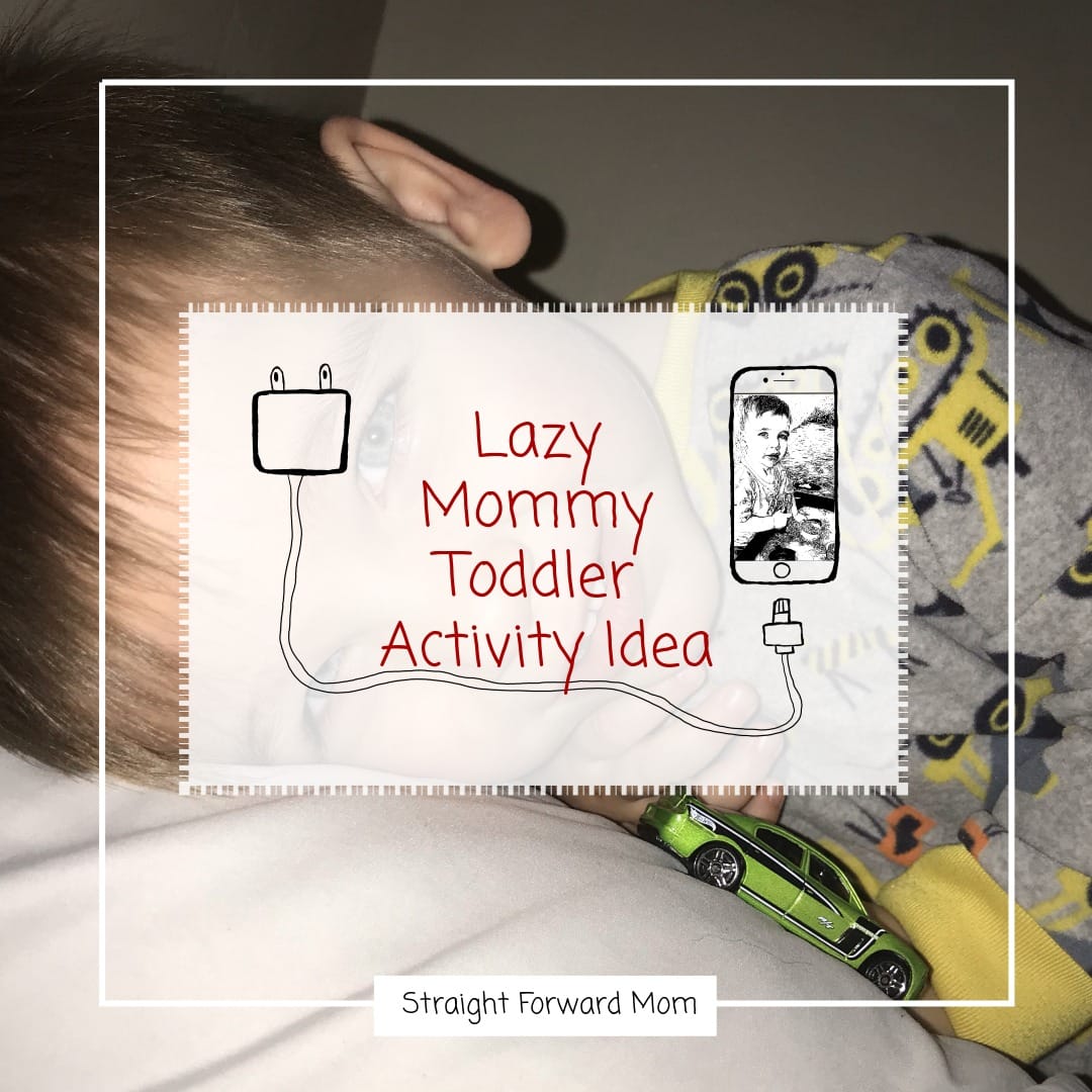 Hot Wheels Toddler Activity [Great when you need a break]