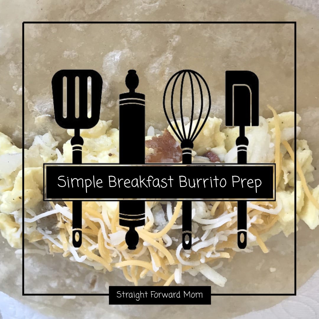 On The Go Time Saving Breakfast Burritos