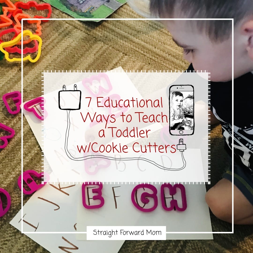 Educational Toddler Activity [Cookie Cutters]