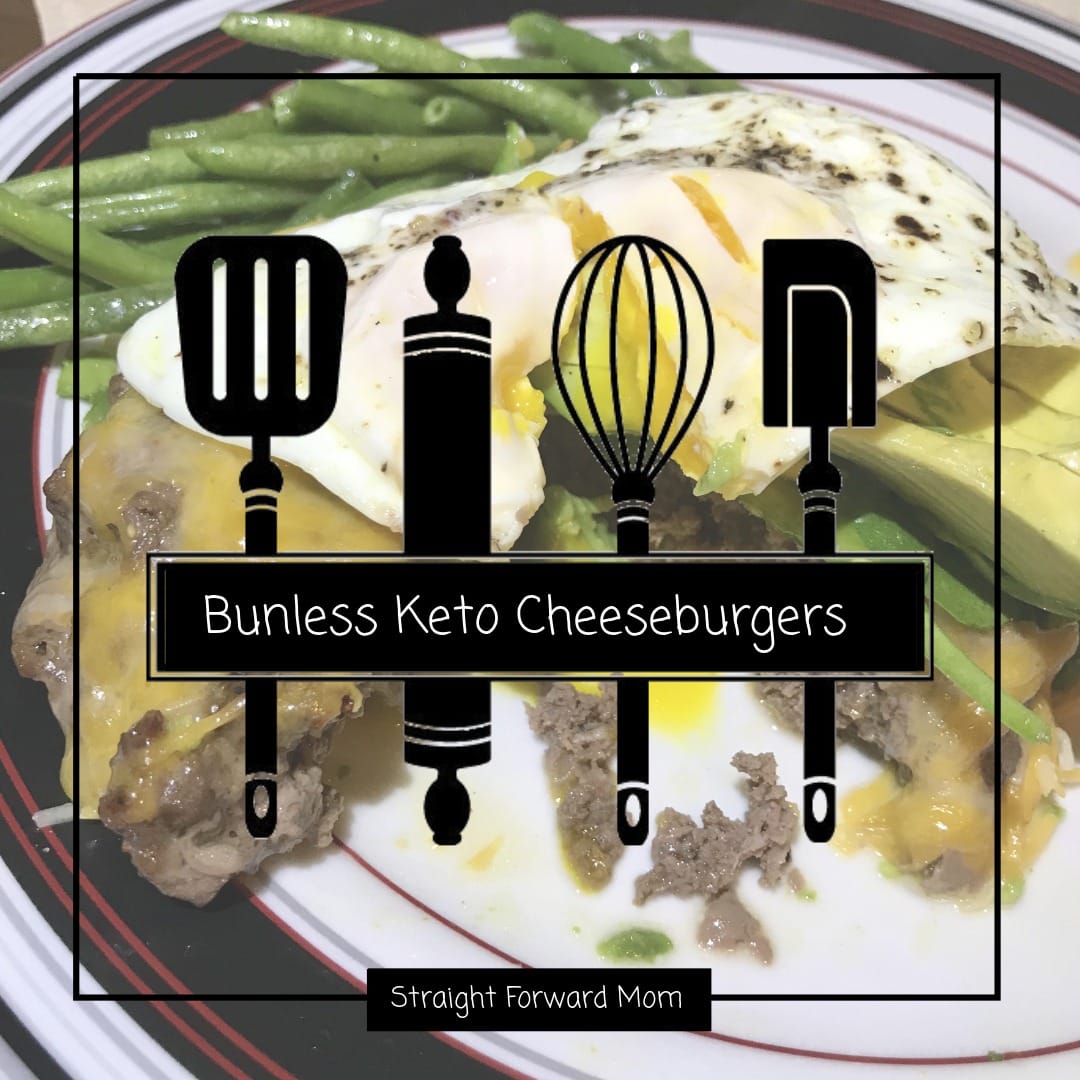 You won't miss the bun with this keto cheeseburger!