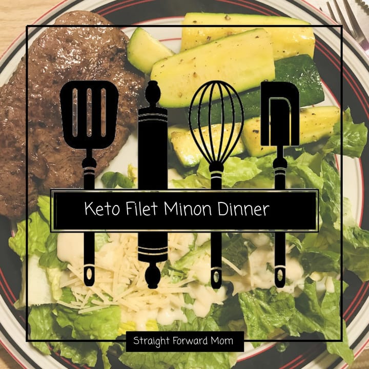 Filet Minon Keto Steak Dinner