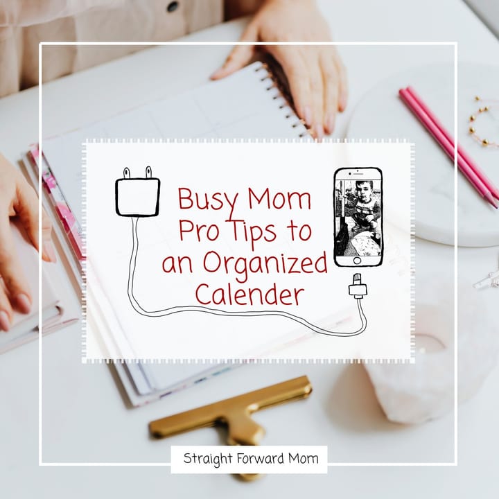 Never Miss a Chore Again with this Calendar Organization Idea
