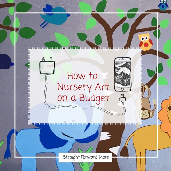 Next level Nursery Decor Idea [Inexpensive & Renter Friendly]