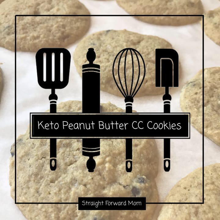 The Best Keto PB Chocolate Chip Cookies