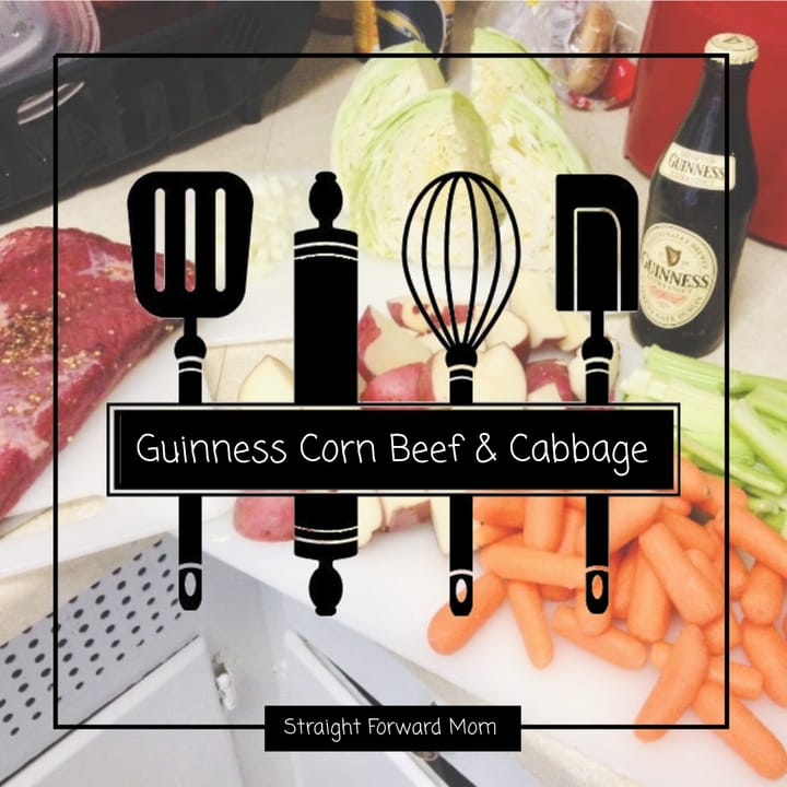 Guinness Infused Crockpot Corned Beef and Cabbage