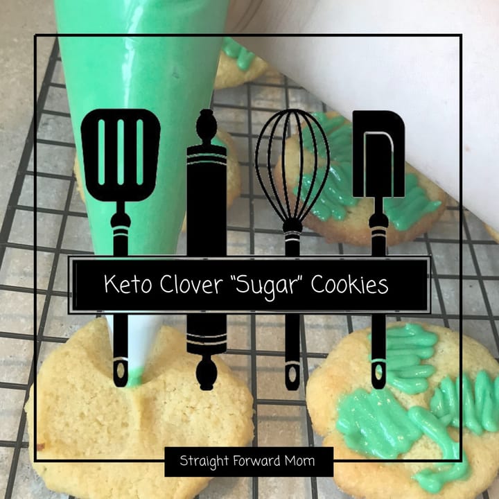 Keto Clover “Sugar” Cookies